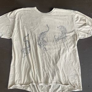 Urban Outfitters Oversized Tiger T-Shirt